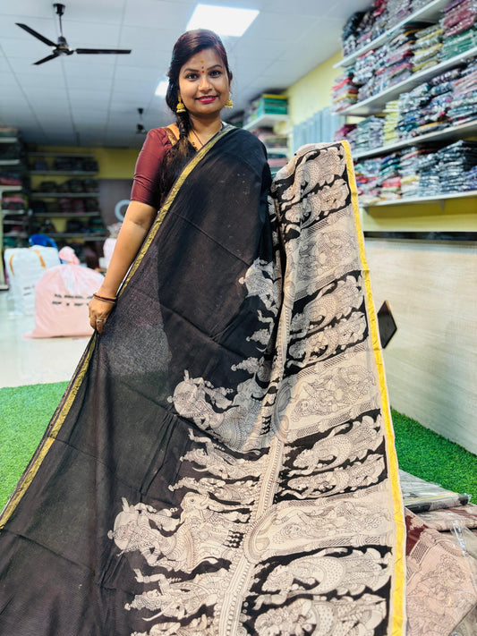 Kota cottons in Madhubani prints