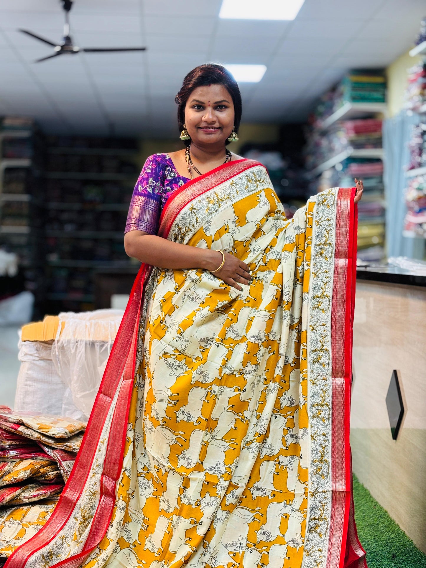 Chennur Silk with Nijam Border