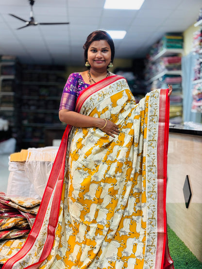 Chennur Silk with Nijam Border