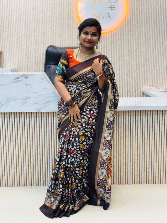 Crepe Kalamkari
