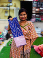 Necklace Banarasi Pattu Sarees Purple