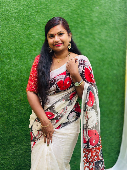 Hand Paint Lenin Cotton