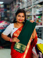 Semi Mysore Georgette Crepe Sarees