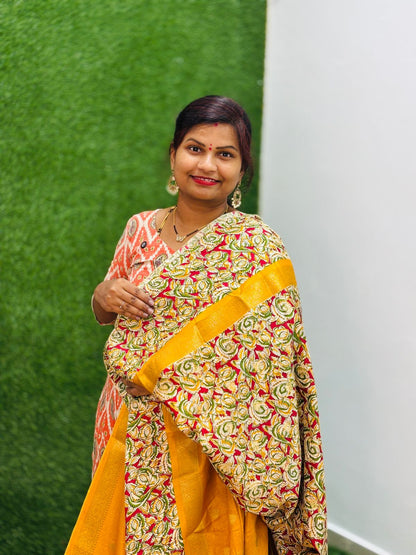 Banarasi Mangalagiri Saree