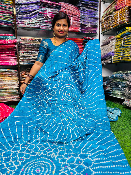 Bandini Moss Chiffon