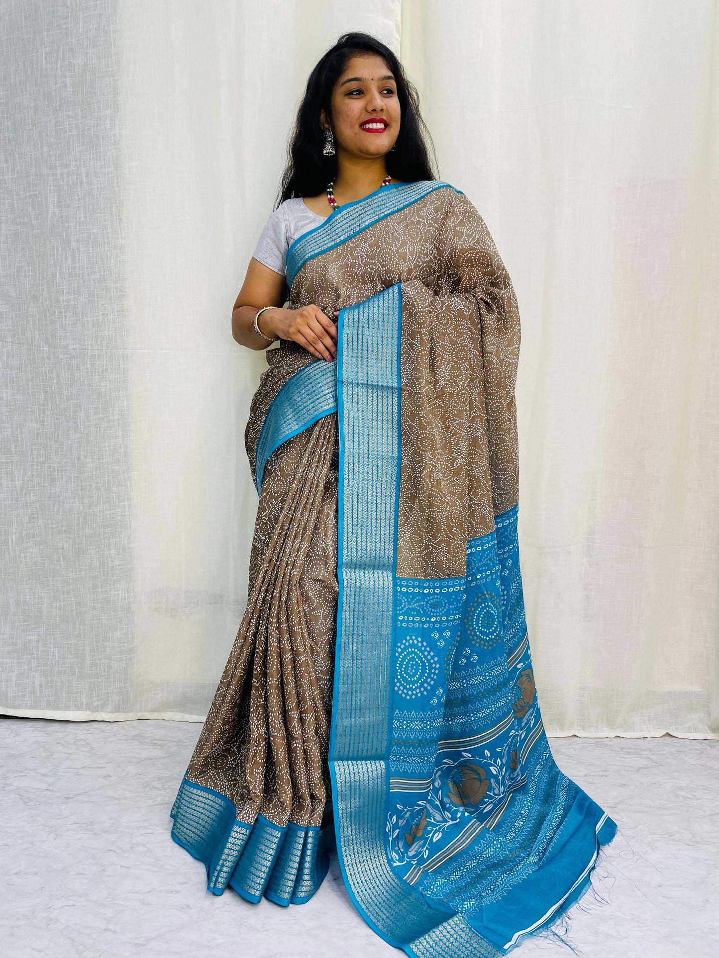 Dola Crepe Silk Saree