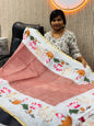 Pichwai Chanderi Lenin cotton