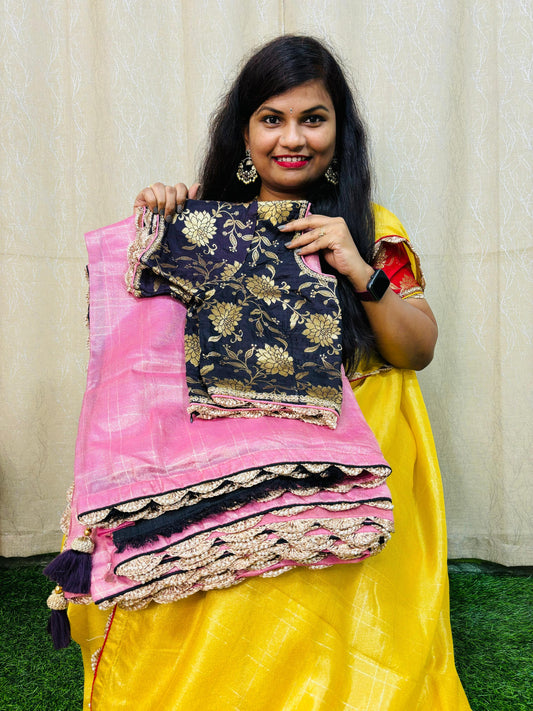 Moonga Crepe Saree