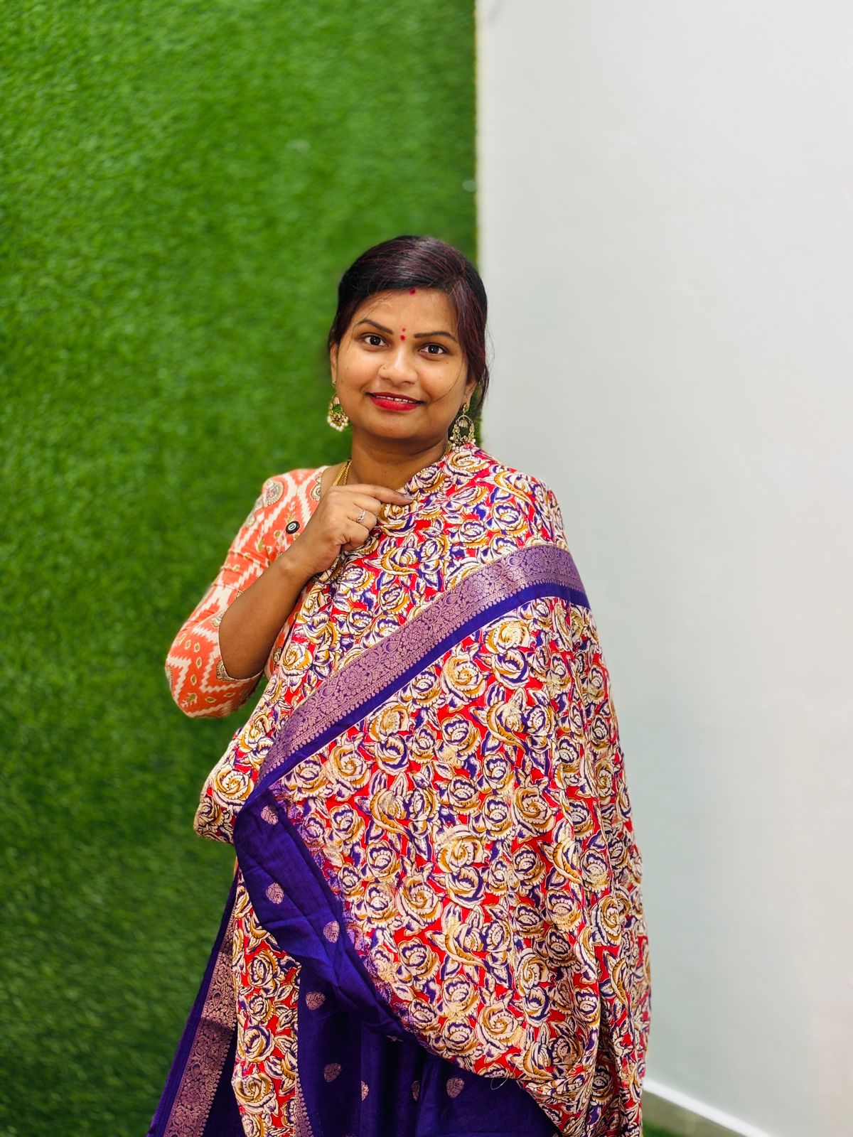 Banarasi Mangalagiri Saree