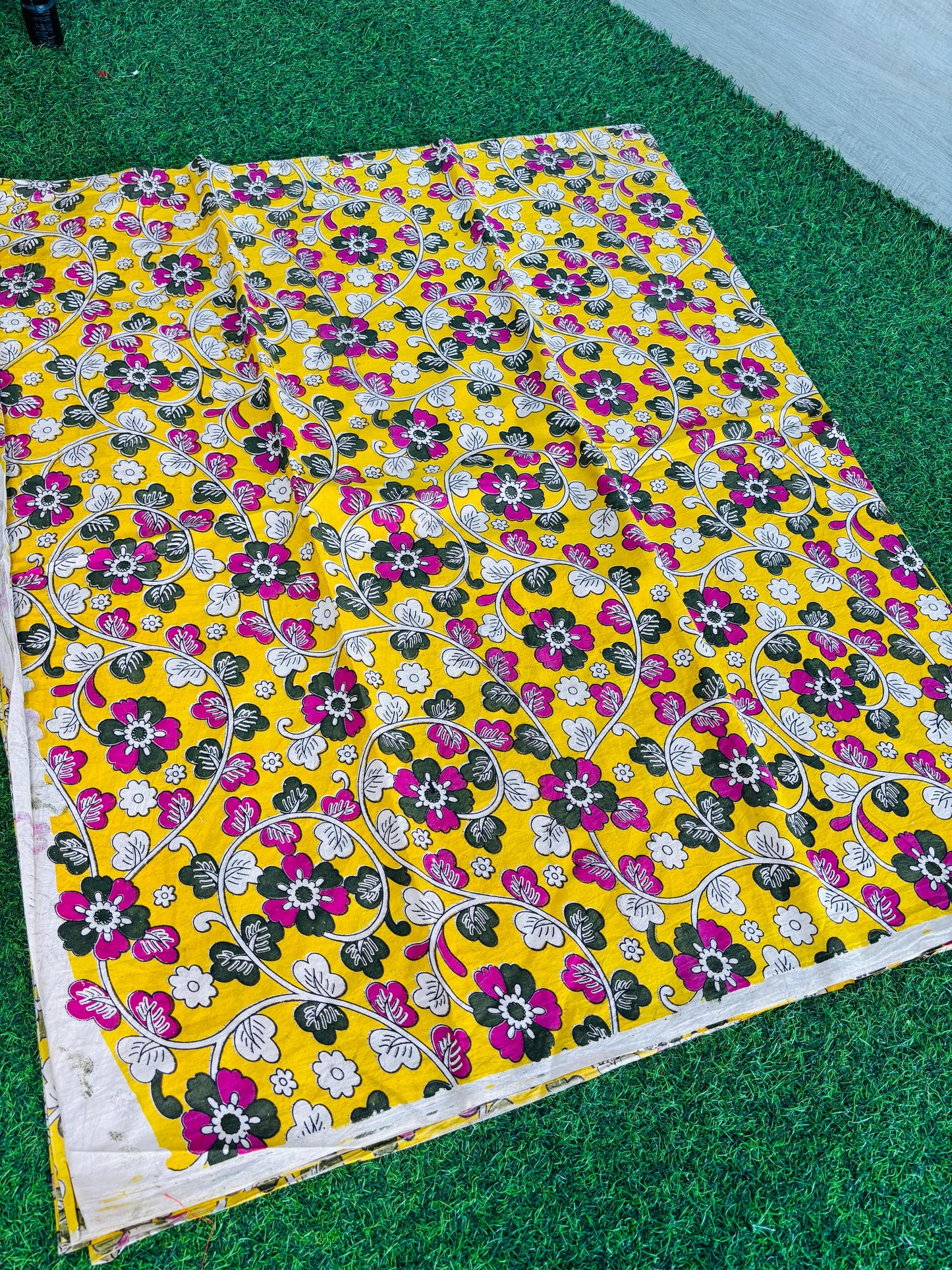 Kalamkari cotton fabric