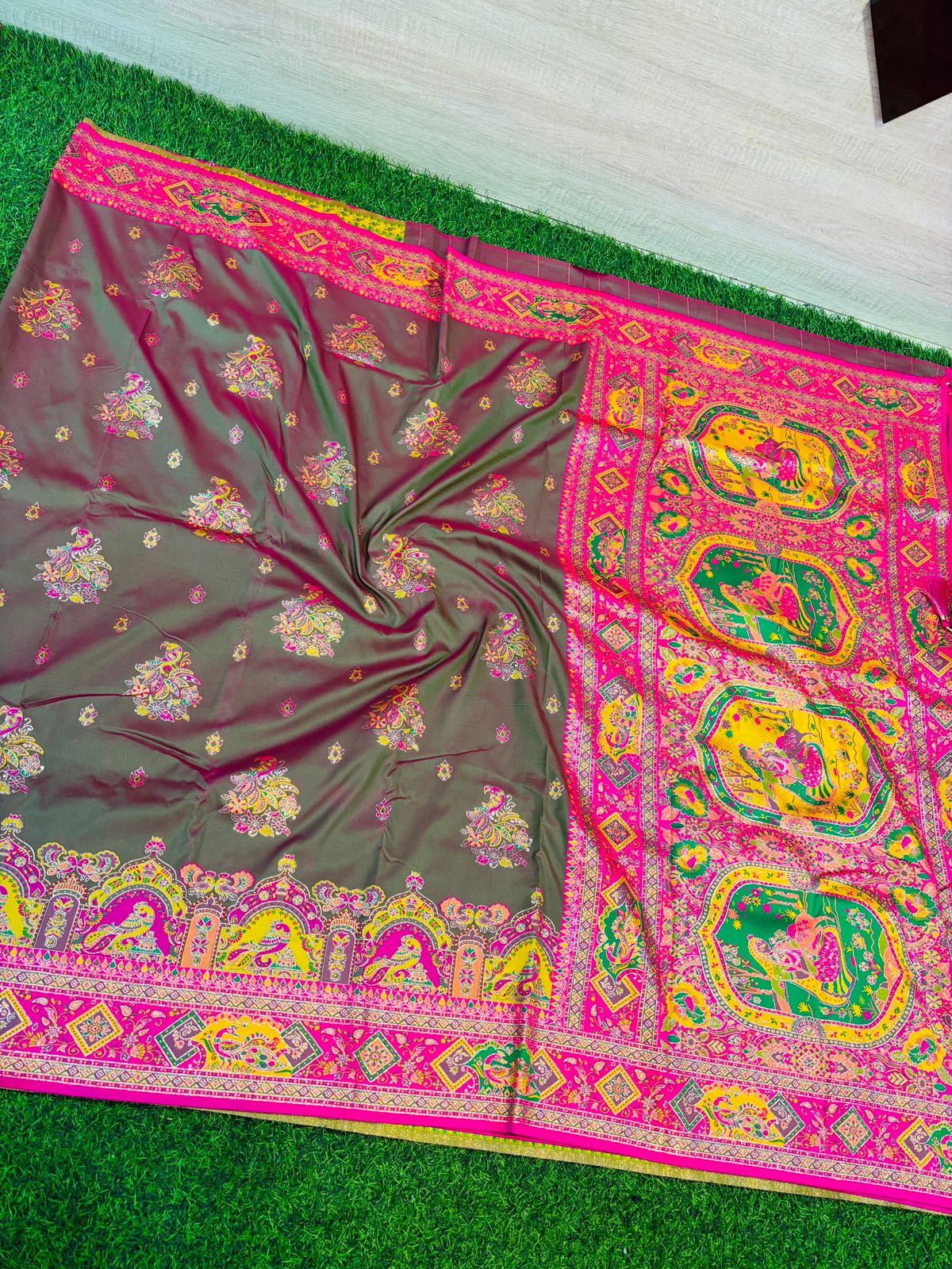 Pashmina Pattu sarees