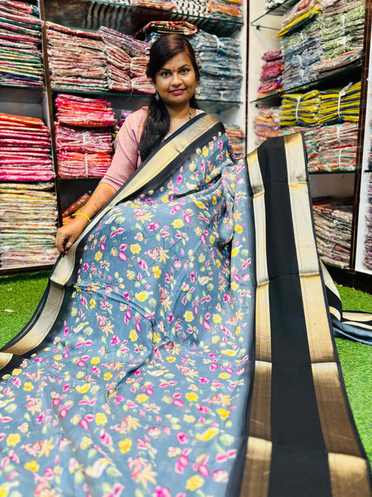 Light Weight Chiffons Sarees