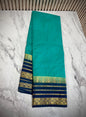 Semi Mysore Crepe Silk Sarees 8