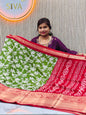 Premium Floral Kanchi Silk Saree