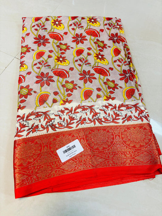 Crape silk