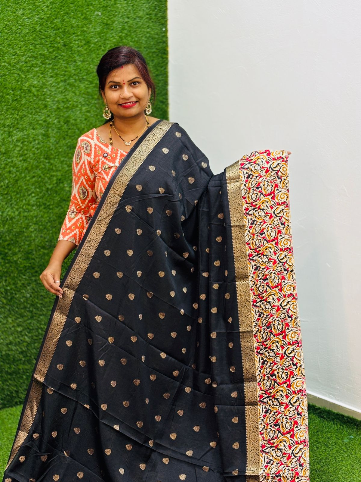 Banarasi Mangalagiri Saree