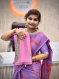 Chiffon Azrak Printed Saree
