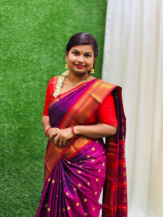 Kanchi Gadwal Saree