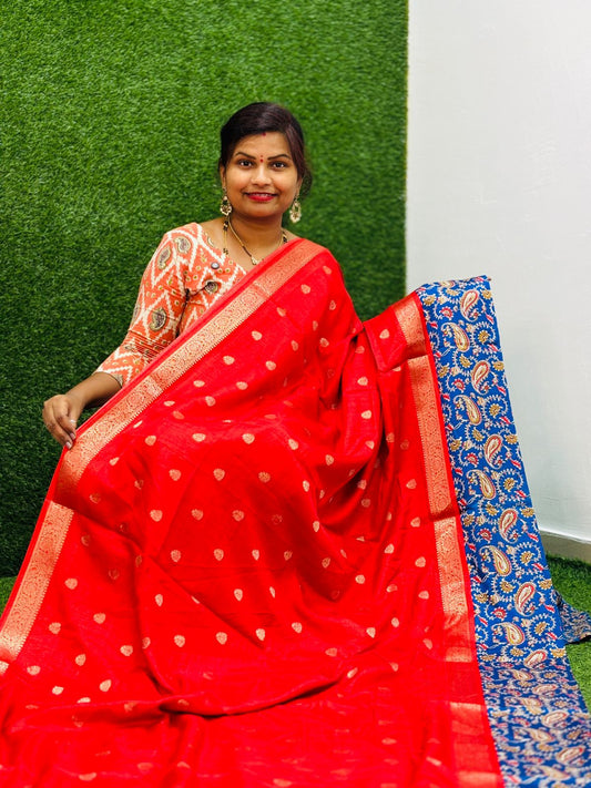 Banarasi Mangalagiri Saree