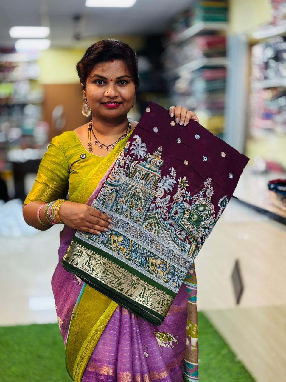 Maheswari silk sarees