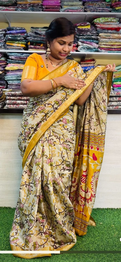 Mangalagiri tulip Kalamkari Digits