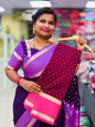 Semi Mysore Crepe Sarees