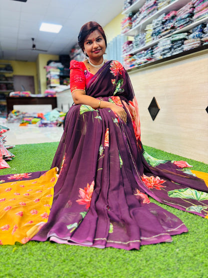 Tabby chiffon handwork