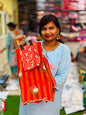 Moonga scribes sarees