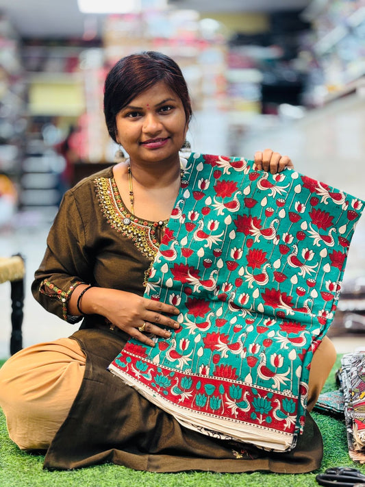 Kalamkari Cotton Sarees