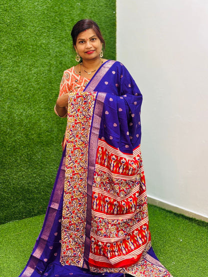 Banarasi Mangalagiri Saree