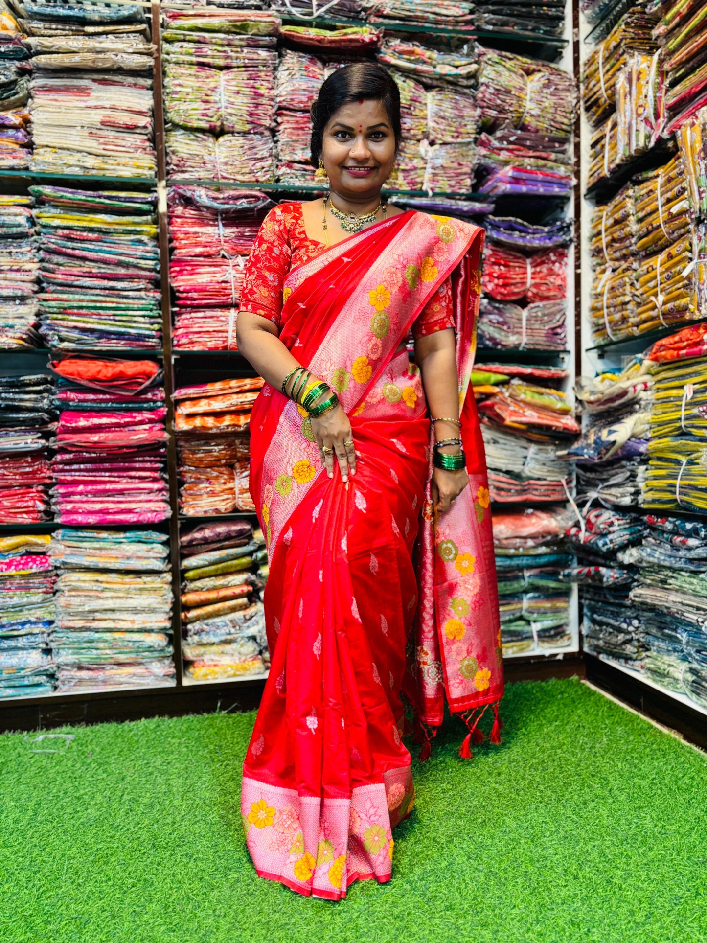 Banarasi pithani Pattu sarees