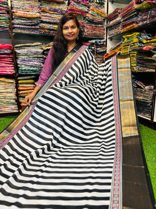 Moonga Kanchi Silk