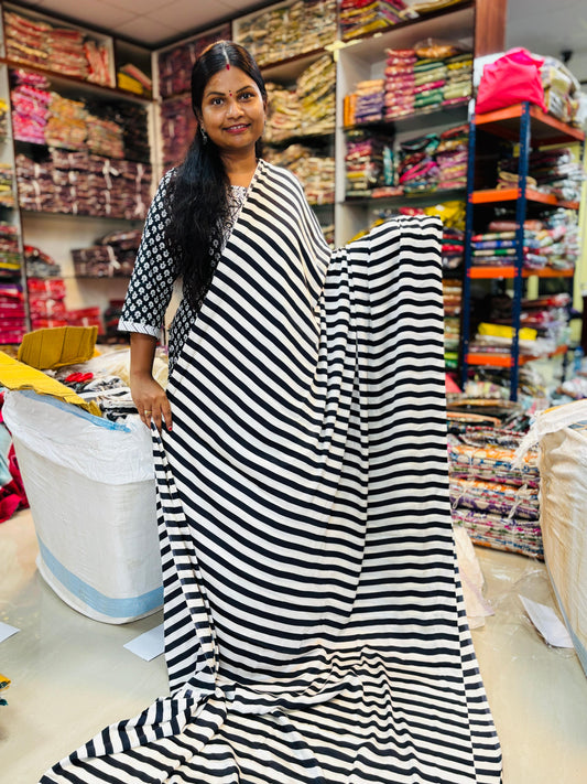 Ajrakh Modal Silk (without tassels)