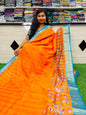 Rangkot Moonga Crepe Saree