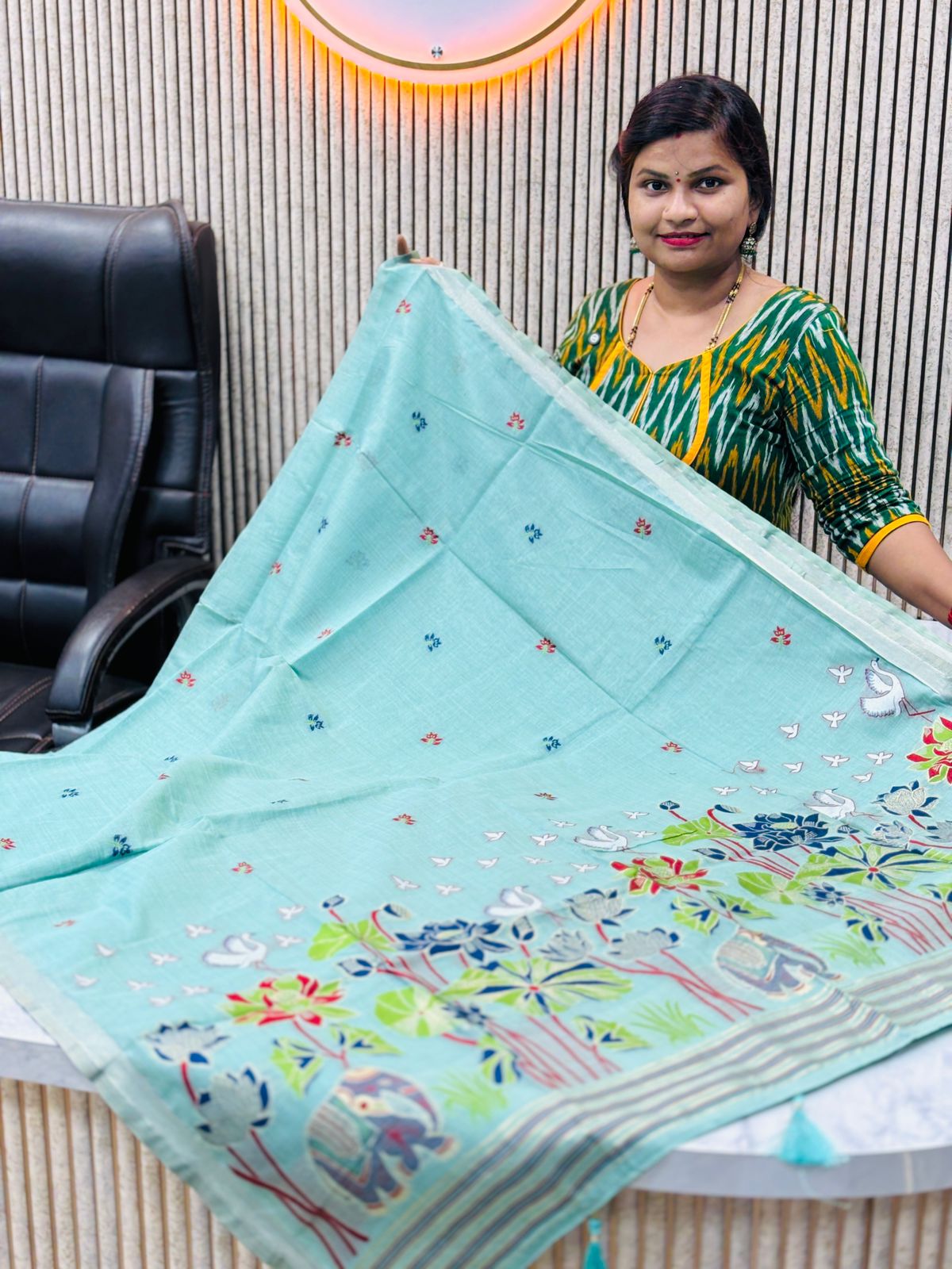 Handloom jamdani