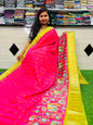Rangkot Moonga Crepe Saree