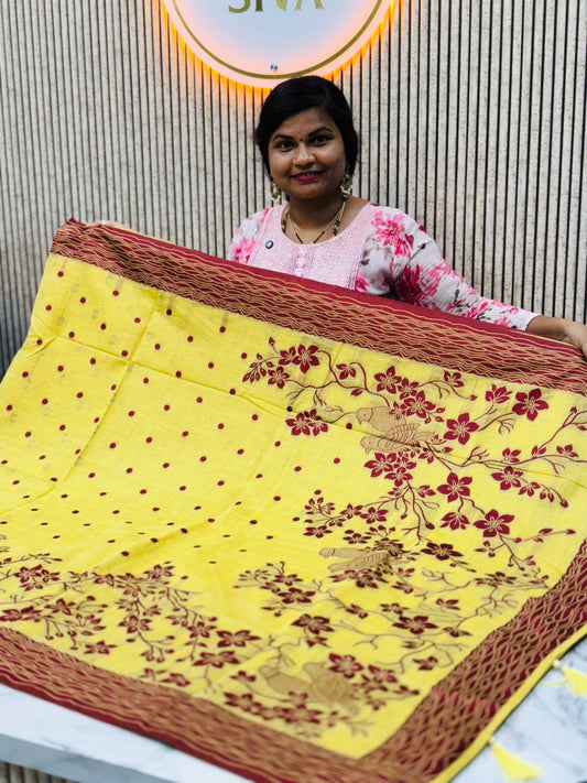Handloom Lenin jamdani