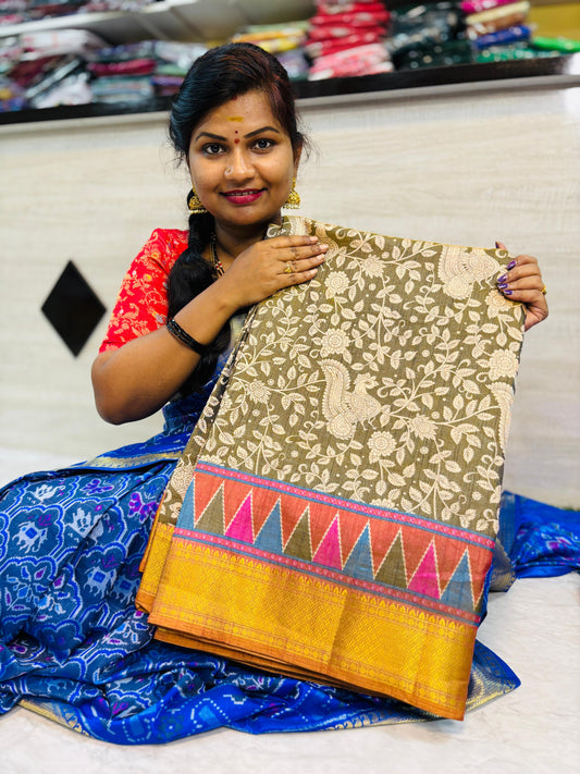 Pochampally small borders 28