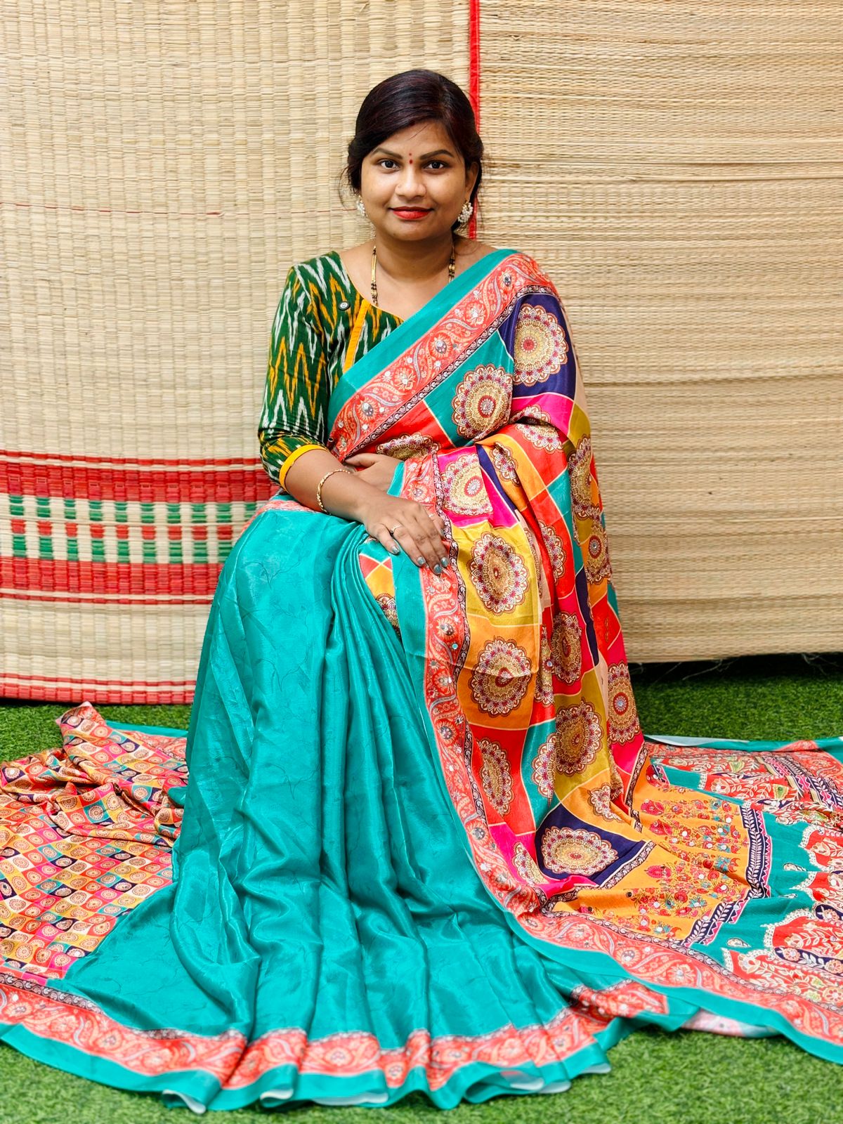 Azrak partly Patola