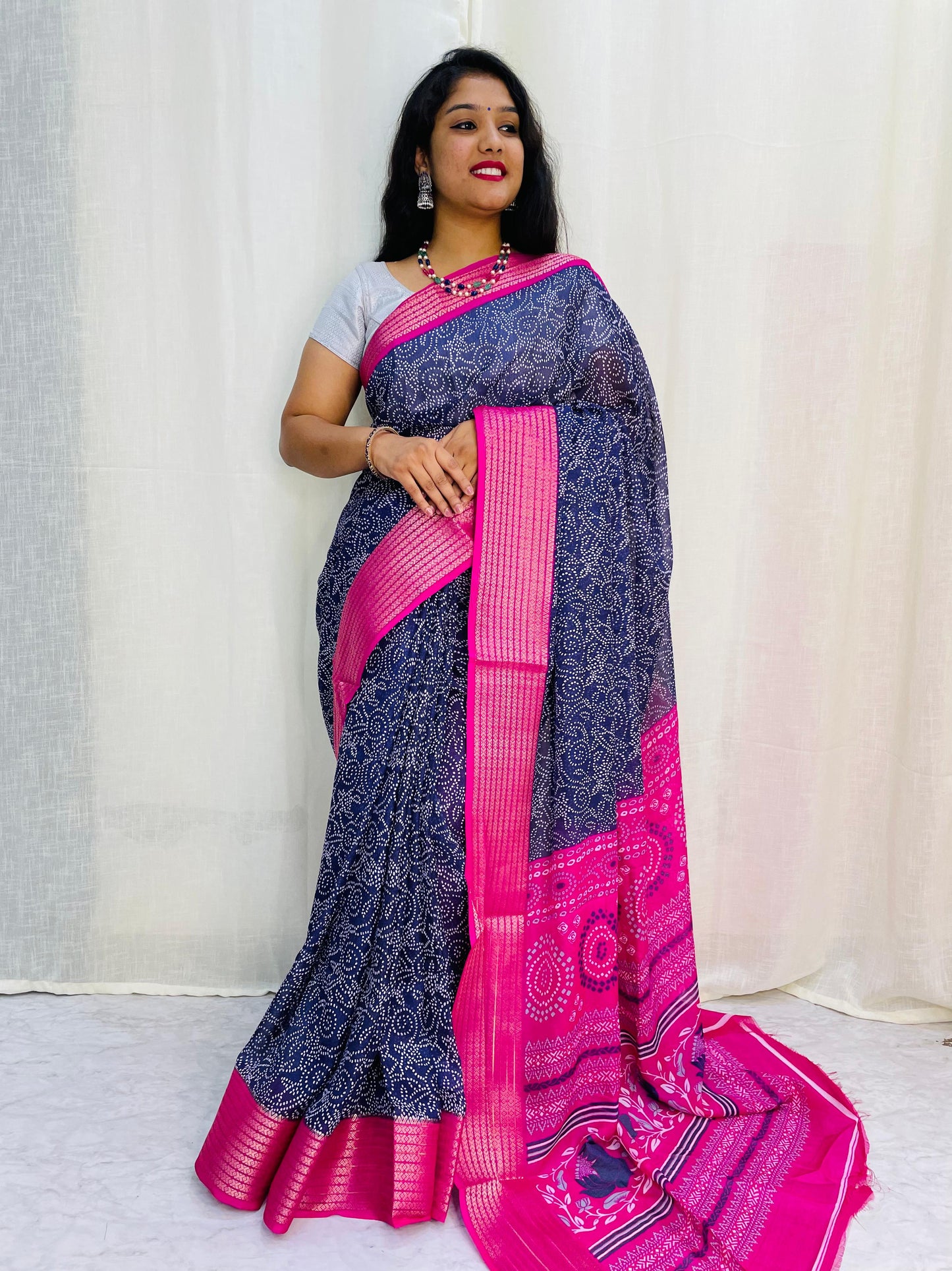 Dola Crepe Silk Saree