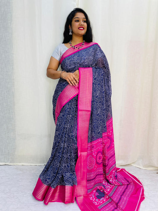 Dola Crepe Silk Saree