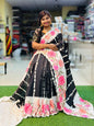 Semi Tusser Saree