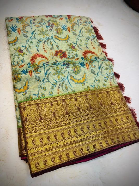 Tissue Kanchi borders