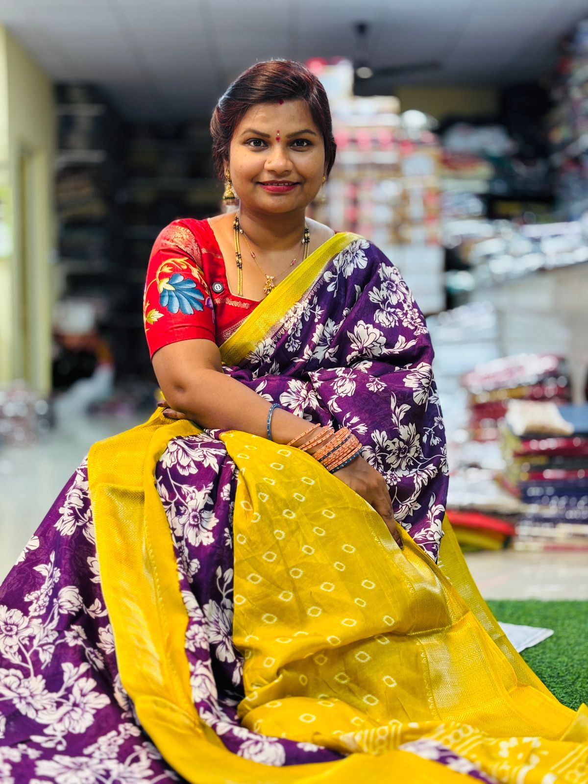 Dola Silk Sarees ( unstitched )
