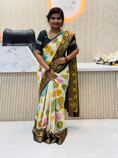Mashmellow Georgette Saree
