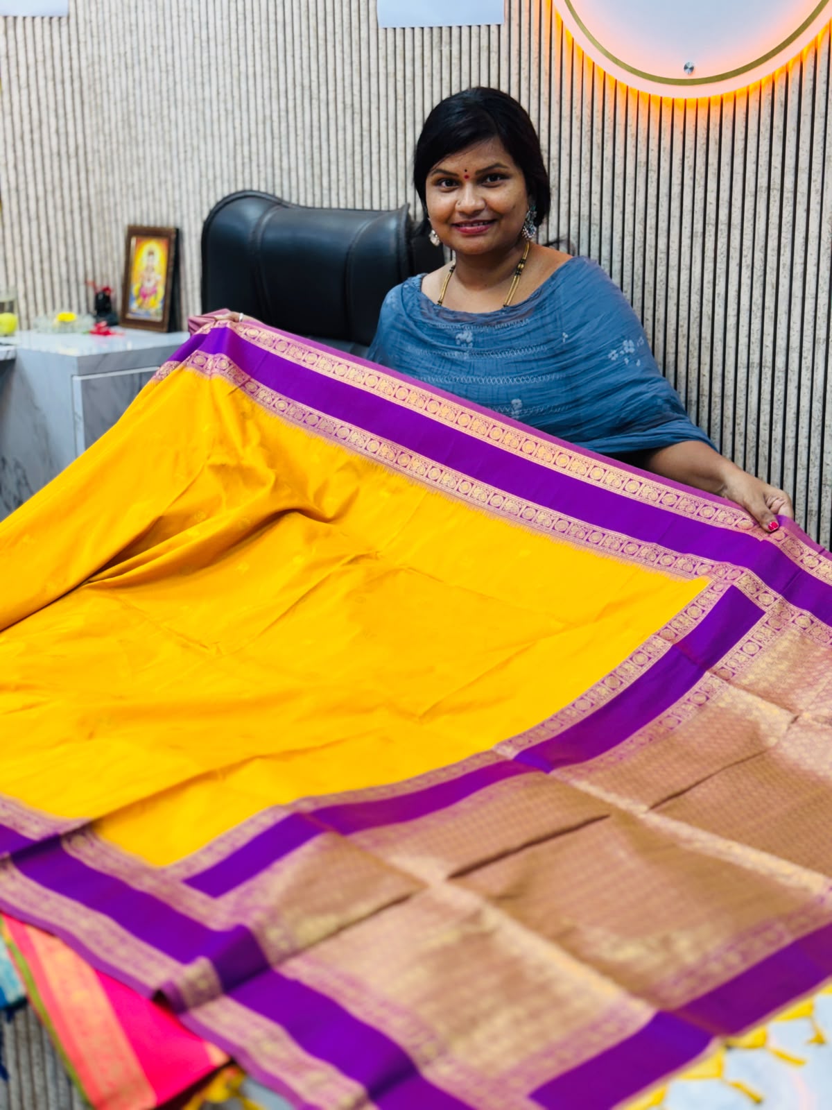 Semi Gadwal Pattu Saree