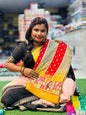 Thanjore Matty Georgette Saree