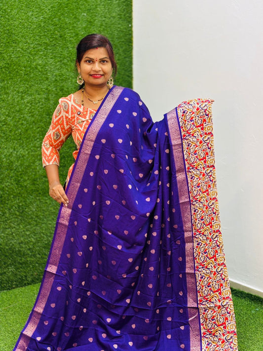 Banarasi Mangalagiri Saree