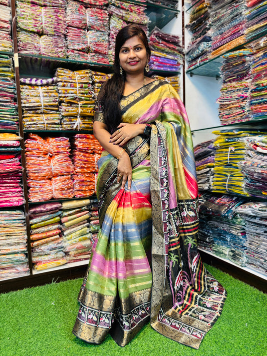 Multi Crape Silk