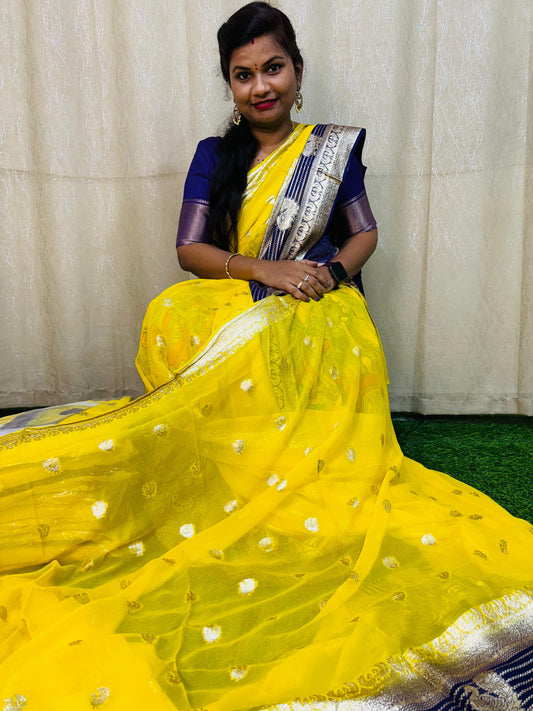 Semi Khaddi Georgette